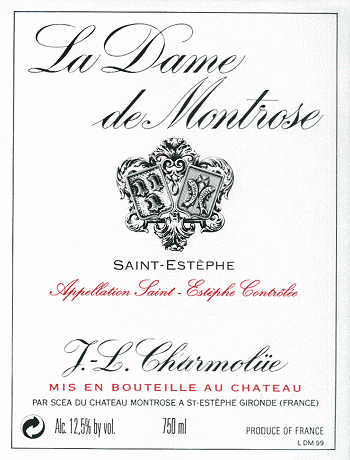 2015 La Dame de Montrose St. Estephe image
