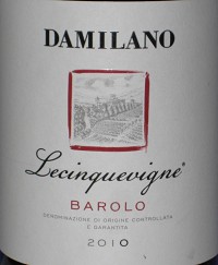 2020 Damilano Barolo Lecinquevigne image