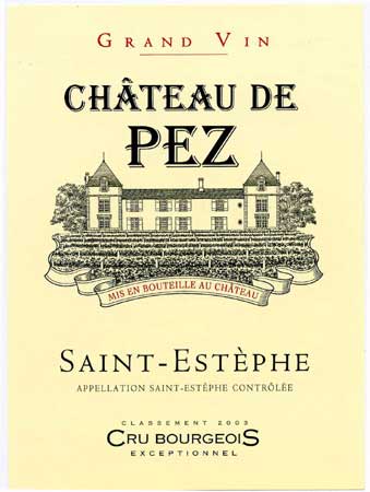 2009 Chateau De Pez St. Estephe image