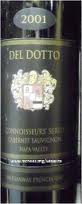 2001 Del Dotto Connoisseures Series Cabernet Sauvignon Bordeaux Blend Napa image