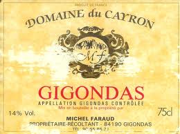 2021 Domaine Cayron Gigondas - click image for full description