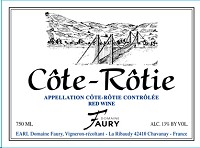 2013 Domaine Faury Cote Rotie Emporium - click image for full description