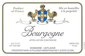 2018 Domaine LeFlaive Bourgogne Blanc - click image for full description