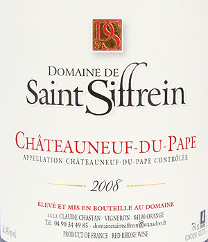 2009 Saint Siffrein Chateauneuf Du Pape image