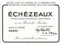 1988 Domaine de la Romanee-Conti Echezeaux Grand Cru, Cote de Nuits, France - click image for full description