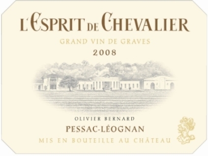 2008 L'Espirit De Chevalier Blanc Pessac Leognan  image