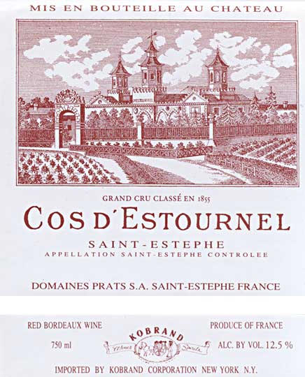 2005 Chateau Cos D'Estournel St. Estephe image
