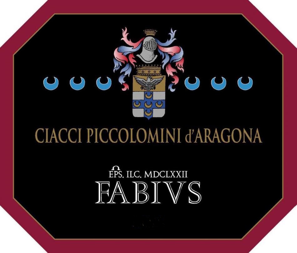 2014 Ciacci Piccolomini d'Aragona Fabius Rosso Sant'Antimo Tuscany - click image for full description