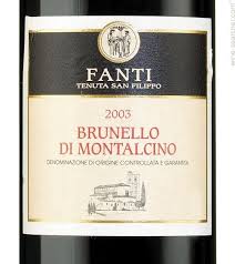 2020 Fanti Brunello di Montalcino DOCG - click image for full description