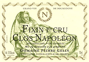 1971 Domaine Pierre Gelin Fixin Clos Napoleon 1er Cru image