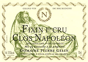 2005 Domaine Pierre Gelin Clos Napoleon Monopole Fixin Premier Cru (MAGNUM) - click image for full description