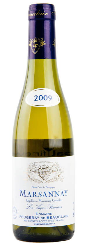 2009 Domaine Fougeray De Beauclair Marsannay Blanc Les Aiges Pruniers image