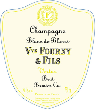 NV Champagne Veuve Fourny Blanc de Blanc Extra Brut 1er Champagne, France - click image for full description