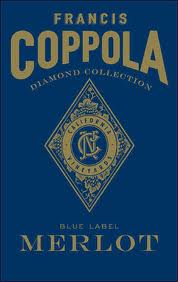 2002 Francis Coppola Blue Label Diamond Collection Merlot California image
