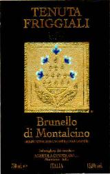 1990 Tenuta Friggiali Brunello Di Montalcino image