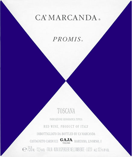 2016 Gaja Ca Marcanda Promis image