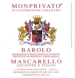 2019 Giuseppe Mascarello e Figlio Monprivato Barolo DOCG, Italy - click image for full description