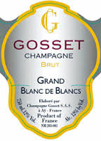 NV Gosset Blanc De Blanc Brut Champagne image