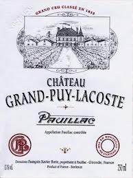 2000 Chateau Grand Puy Lacoste Pauillac (OWC) image