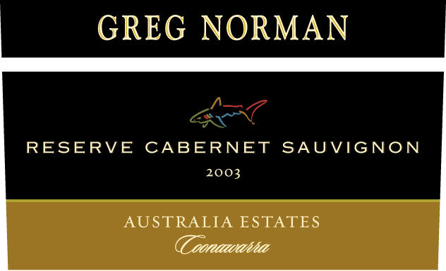2003 Greg Norman Cabernet Sauvignon Reserve                        image