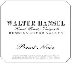 2018 Walter Hansel Winery Pinot Noir Cuvee Alyce Russian River - click image for full description