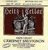 1974 Heitz Martha's Vineyard Cabernet Sauvignon Napa image