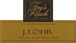 2006 J Lohr Pinot Noir Fog Reach Arroyo Secco image