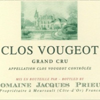 2002 Domaine Jacques Prieur Clos de Vougeot Grand Cru - click image for full description
