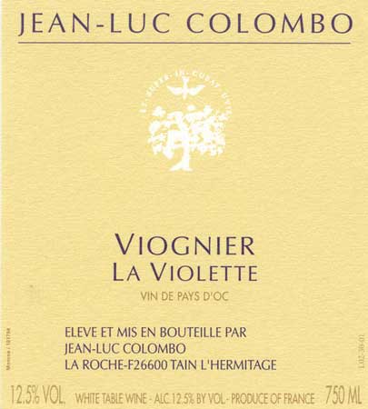 2009 Jean-Luc Colombo Viognier La Violette image