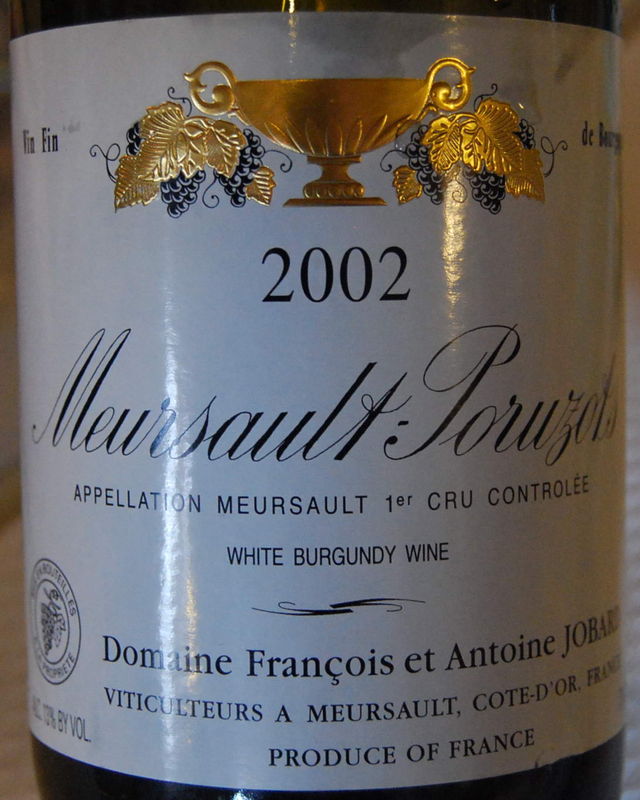 2002 Francois Jobard Meursault Poruzots image