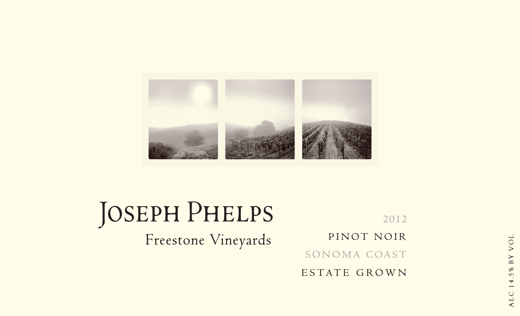 2012 Jospeh Phelps Pinot Noir Freestone Sonoma Coast - click image for full description