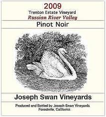 2016 Joseph Swan Pinot Noir Trenton Estate Vineyard Russian River - click image for full description