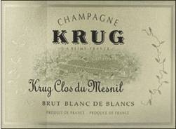 2006 Krug Clos Du Mesnil Brut Blanc De Blanc - click image for full description