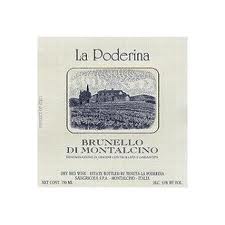 1988 La Poderina Brunello di Montalcino - click image for full description