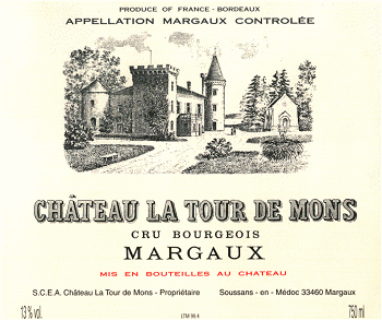 2005 Chateau La Tour De Mons Margaux image