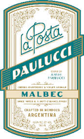 2015 La Posta Malbec Paulucci Mendoza - click image for full description
