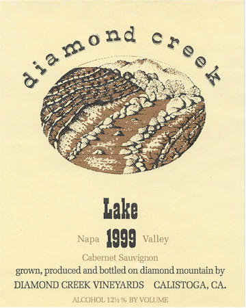 1996 Diamond Creek Cabernet Lake Napa image