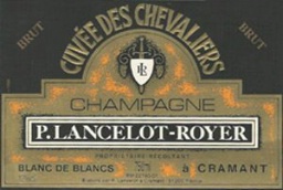 NV Lancelot-Royer Blanc De Blancs Brut Cuvee des Chevaliers Champagne - click image for full description