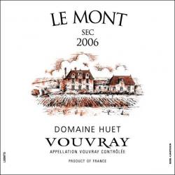 2010 Domaine Huet Le Mont Vouvray Sec image