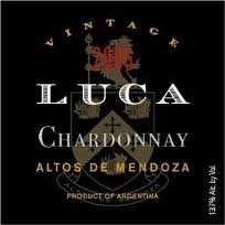 2012 Luca Chardonnay Tupongato - click image for full description