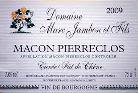 2012 Domaine Marc Jambon Macon Pierreclos - click image for full description
