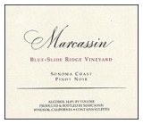 2000 Marcassin Pinot Noir Blue Slide Ridge Sonoma image