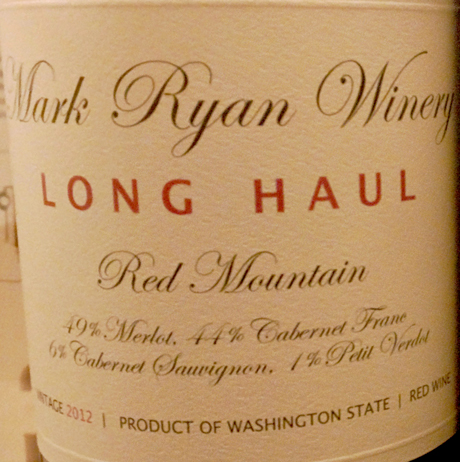 2012 Mark Ryan Long Haul Red Mountain - click image for full description