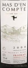 2009 Cal Pal Mas D'En Compte Blanc Priorat  image