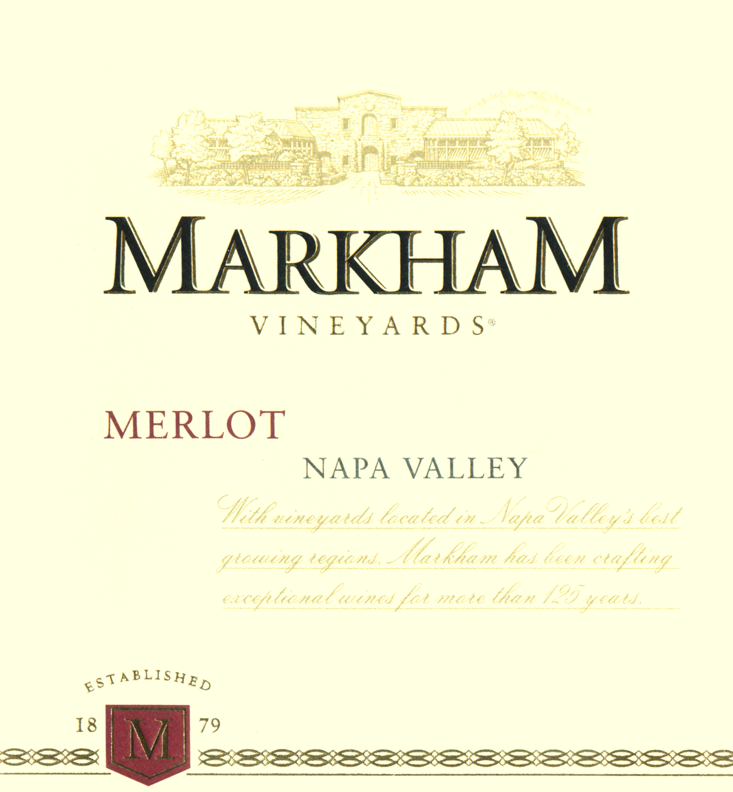2018 Markham Merlot Napa - click image for full description