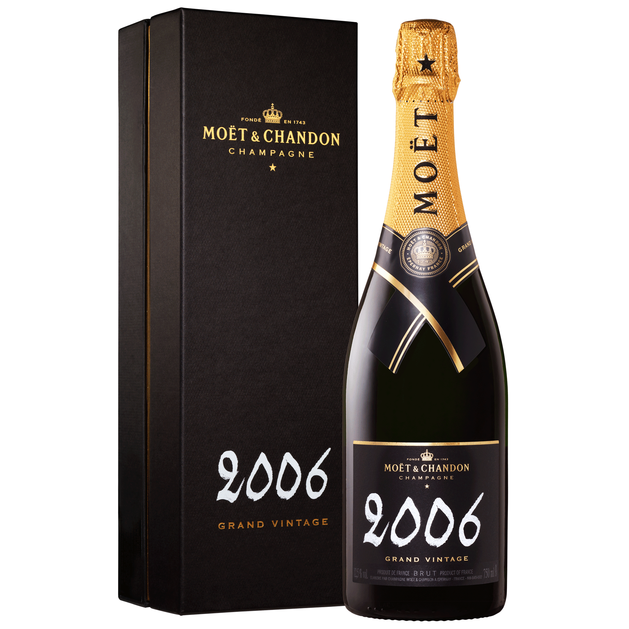 2012 Moet and Chandon Grand Brut Vintage Champagne - click image for full description