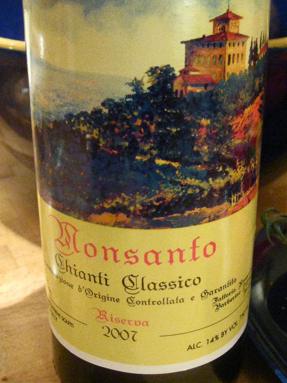 2021 Monsanto Chianti Classico Riserva - click image for full description