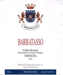 2011 Monsecco Barbatasso Colline Novaresi Vespolina - click image for full description