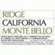 2015 Ridge Monte Bello Cabernet Sauvignon Santa Cruz image