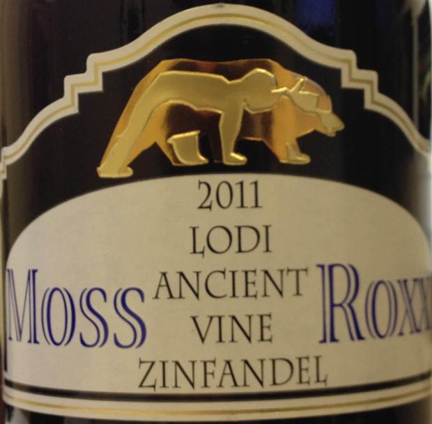 2012 Oak Ridge Winery Moss Roxx Ancient Vine Zinfandel Lodi - click image for full description